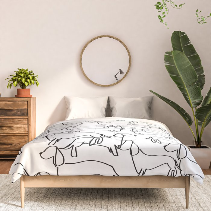 Dachshund Love Comforter Gallery Image 3