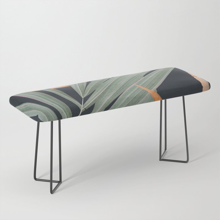 Abstract Art Tropical Leaves 120 Bench Gallery Image 1