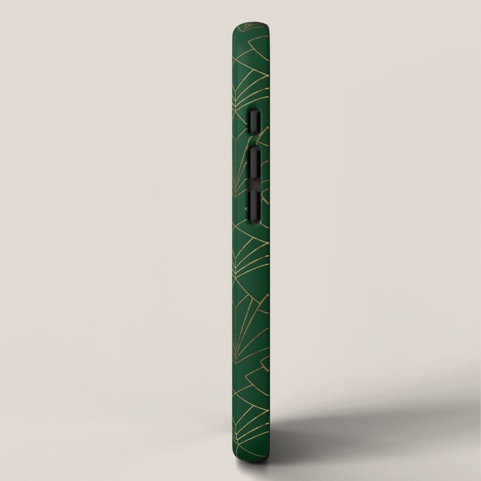 Art Deco in Emerald Green iPhone Case Gallery Image 2