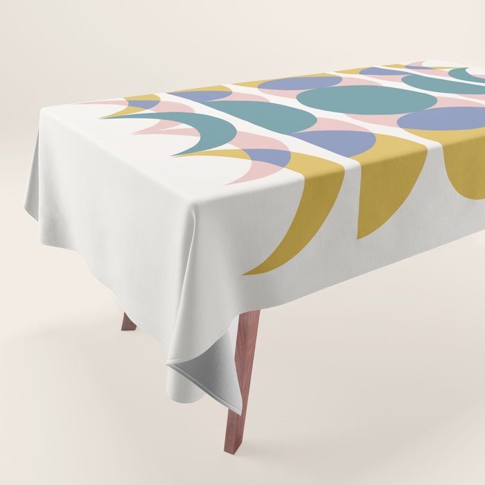 Moon Phases Abstract I Tablecloth Gallery Image 1