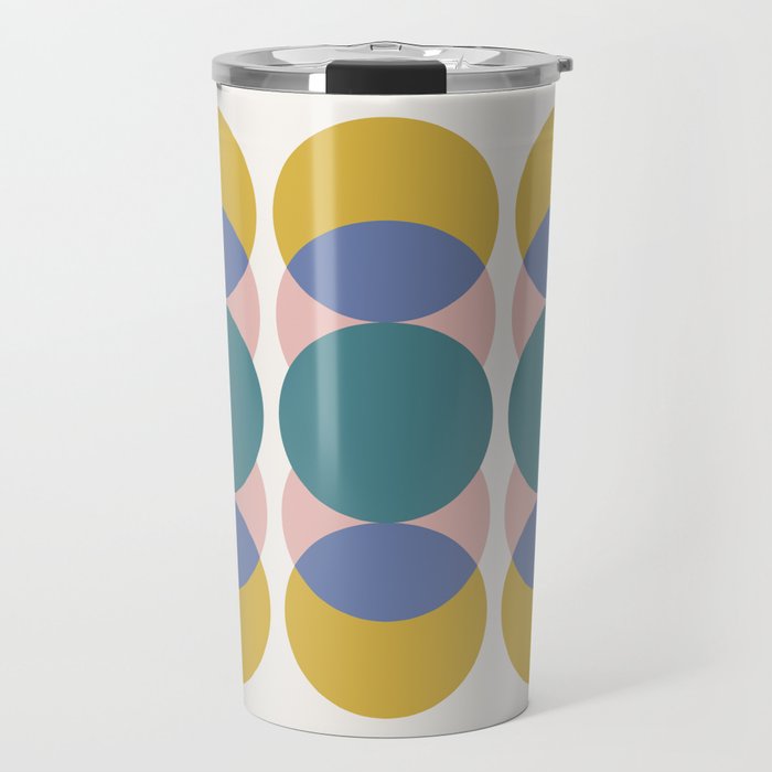 Moon Phases Abstract I Travel Mug Gallery Image 1