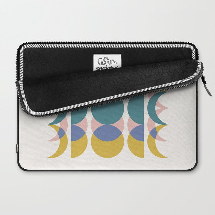 Moon Phases Abstract I Laptop Sleeve Gallery Image 2
