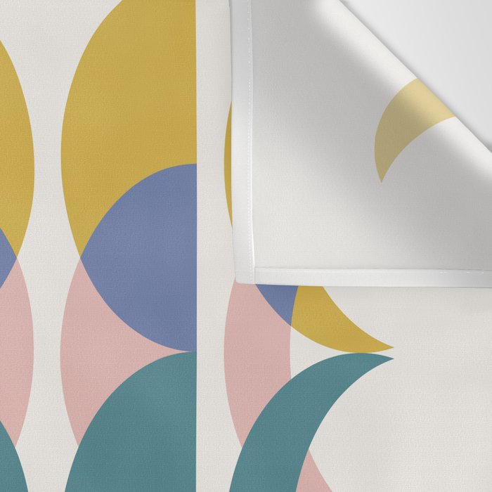 Moon Phases Abstract I Wall Tapestry Gallery Image 3