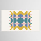 Moon Phases Abstract I Tablecloth Gallery Image 2