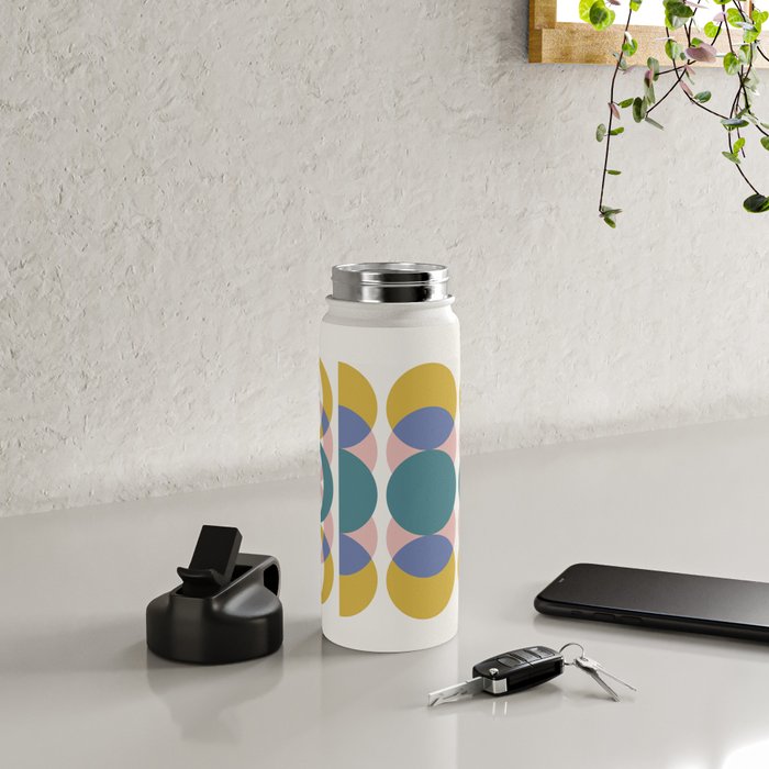 Moon Phases Abstract I Water Bottle Gallery Image 4