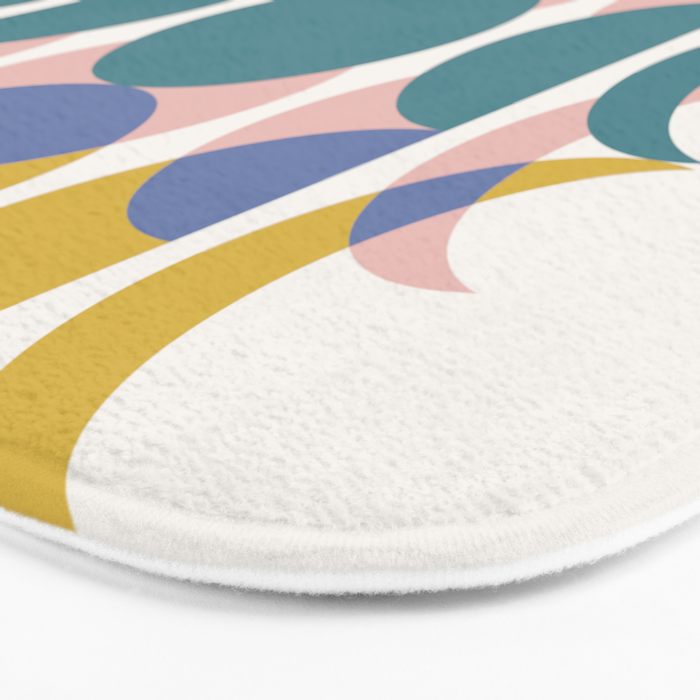 Moon Phases Abstract I Bath Mat Gallery Image 3