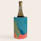 Moon Light On Rainbow Pastel | Night Sky Texture Design Wine Chiller Gallery Image 1