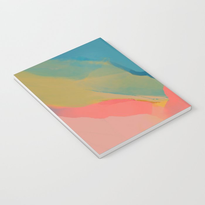 Moon Light On Rainbow Pastel | Night Sky Texture Design Notebook Gallery Image 3