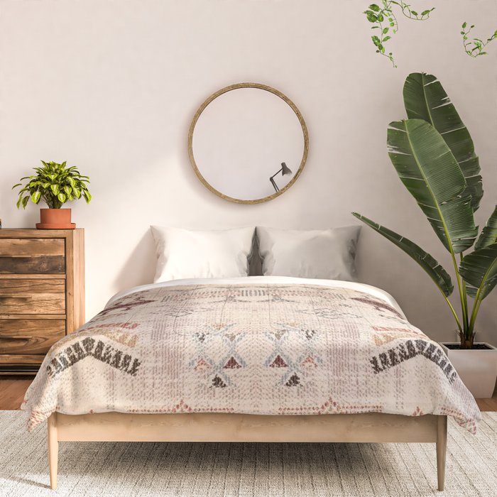 Moroccan Traditional Carpet Arwtork 11 Comforter Gallery Image 3