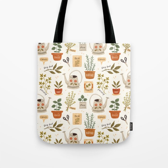 Herb Garden Tote Bag Gallery Image 1