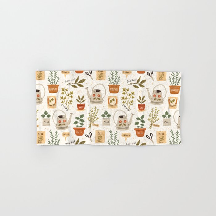 Herb Garden Bath Towel Gallery Image 1
