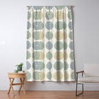Retro Summer Daisies II Window Curtain Gallery Image 5