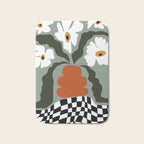 Happy fall floral pottery  Bath Mat Gallery Image 1
