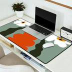 Happy fall floral pottery  Desk Mat Gallery Image 2