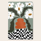Happy fall floral pottery  Cutting Board Gallery Image 1