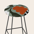 Happy fall floral pottery  Stool Gallery Image 2
