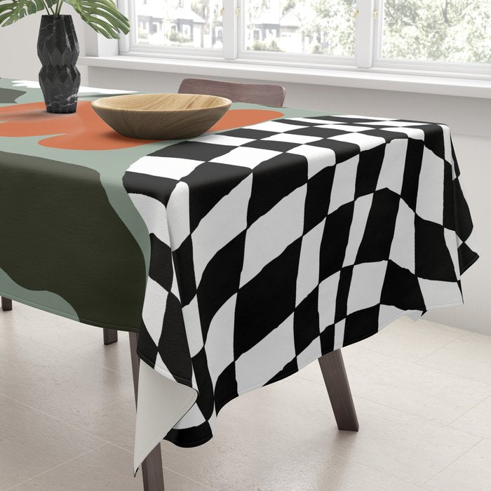 Happy fall floral pottery  Tablecloth Gallery Image 3