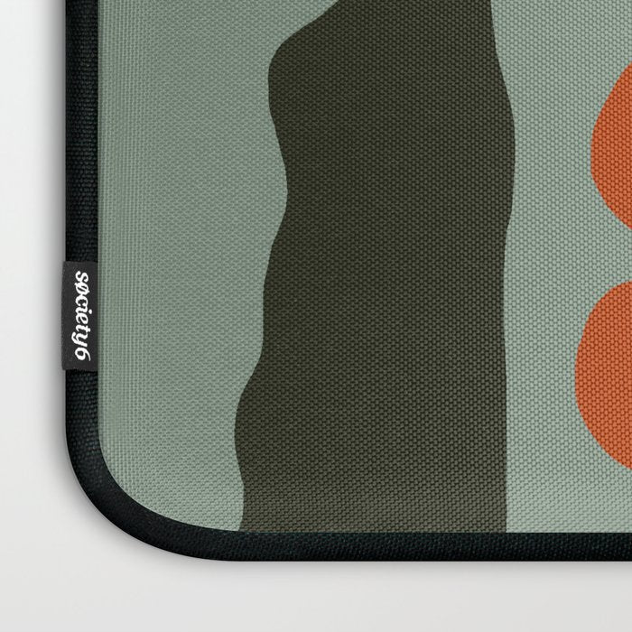 Happy fall floral pottery  Laptop Sleeve Gallery Image 3