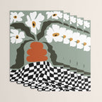 Happy fall floral pottery  Wrapping Paper Gallery Image 3
