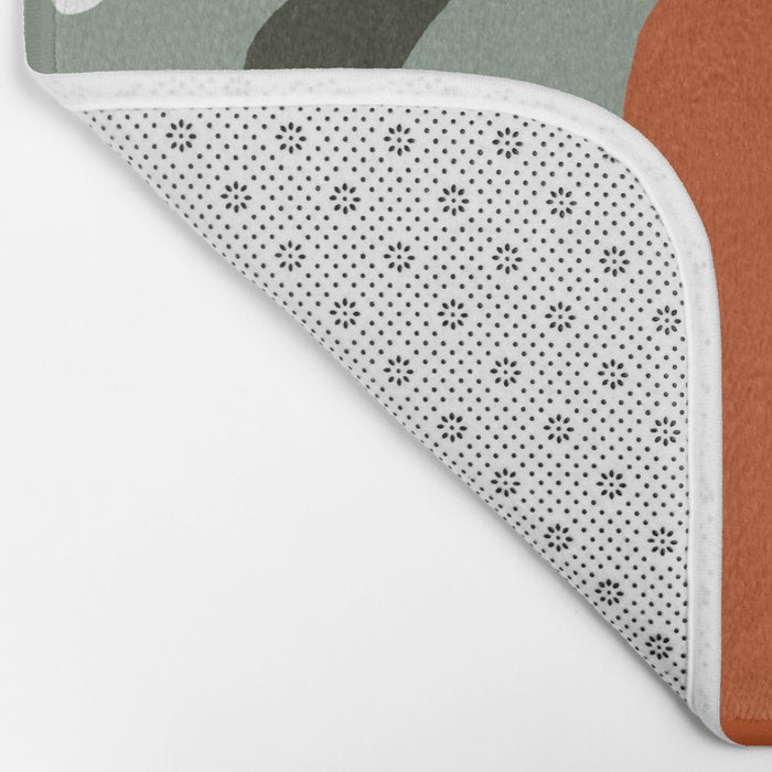 Happy fall floral pottery  Bath Mat Gallery Image 2