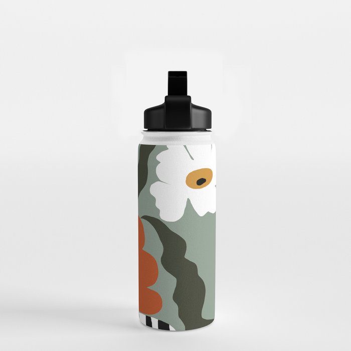 Happy fall floral pottery  Water Bottle Gallery Image 2