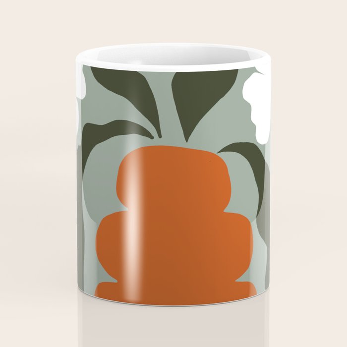 Happy fall floral pottery  Coffee Mug Gallery Image 4