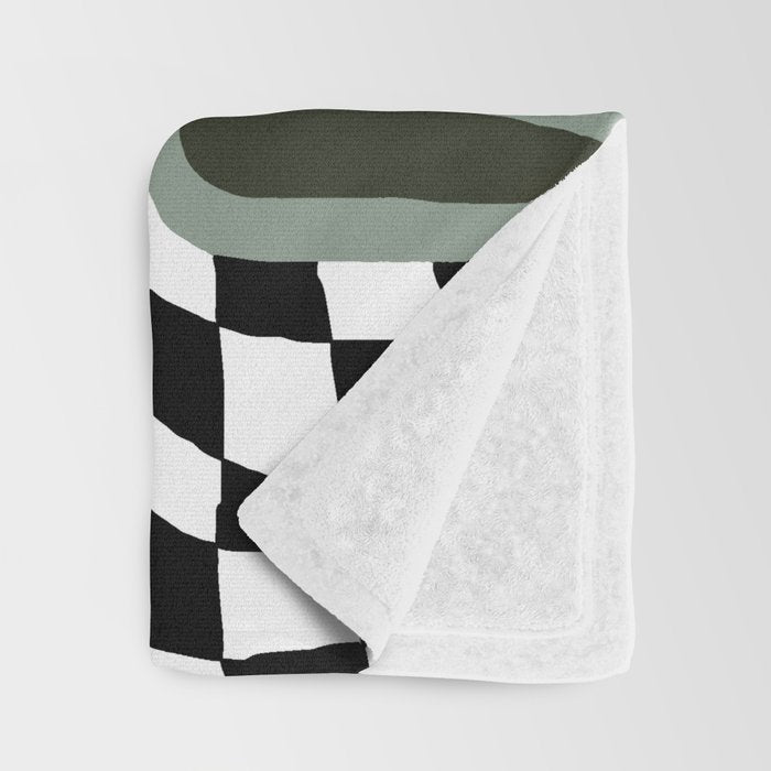 Happy fall floral pottery  Throw Blanket Gallery Image 3