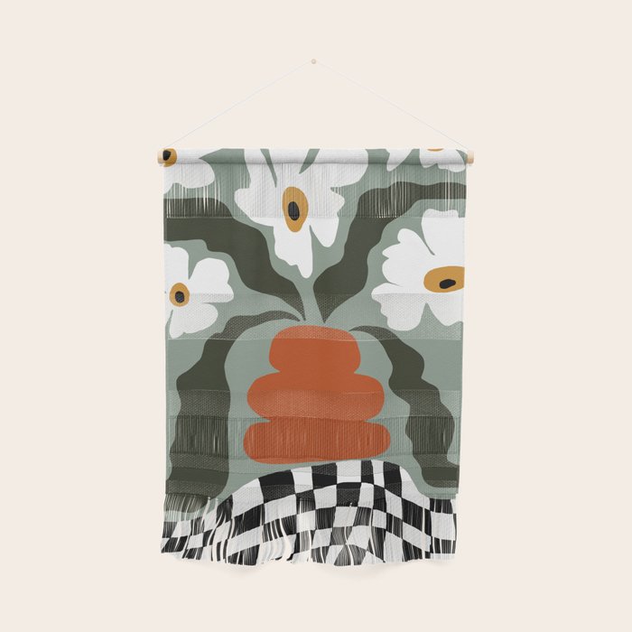 Happy fall floral pottery  Wall Hanging Gallery Image 1