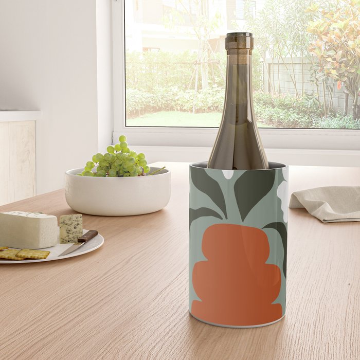 Happy fall floral pottery  Wine Chiller Gallery Image 4