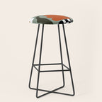 Happy fall floral pottery  Stool Gallery Image 1