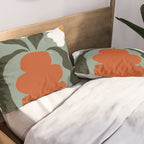 Happy fall floral pottery  Pillow Sham Gallery Image 2