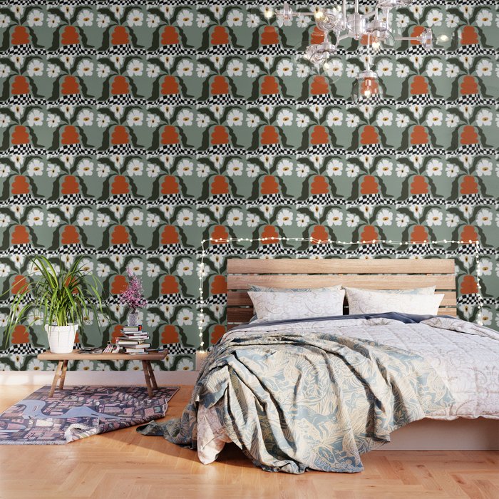 Happy fall floral pottery  Wallpaper Gallery Image 3
