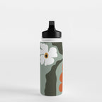 Happy fall floral pottery  Water Bottle Gallery Image 3