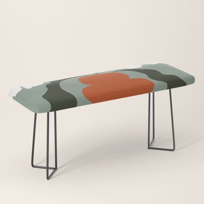 Happy fall floral pottery  Bench Gallery Image 1