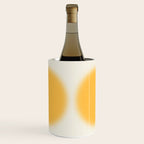 Abstraction_SUN_YELLOW_CIRCLE_BLUR_LOVE_POP_ART_0602A Wine Chiller Gallery Image 1