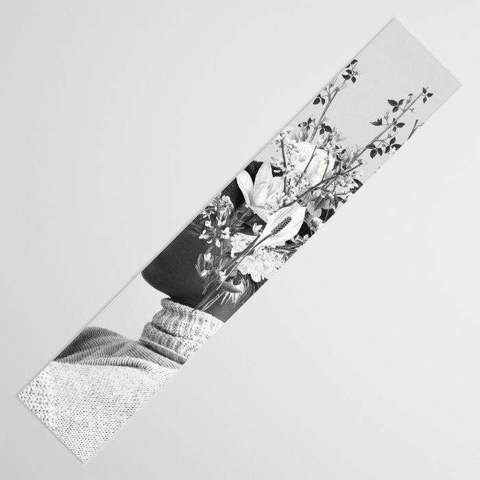 Bloom in White Table Runner Gallery Image 3