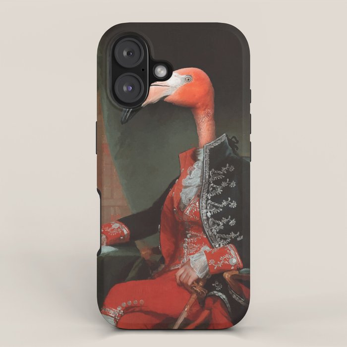 Flamingo del Flamenco iPhone Case Gallery Image 1
