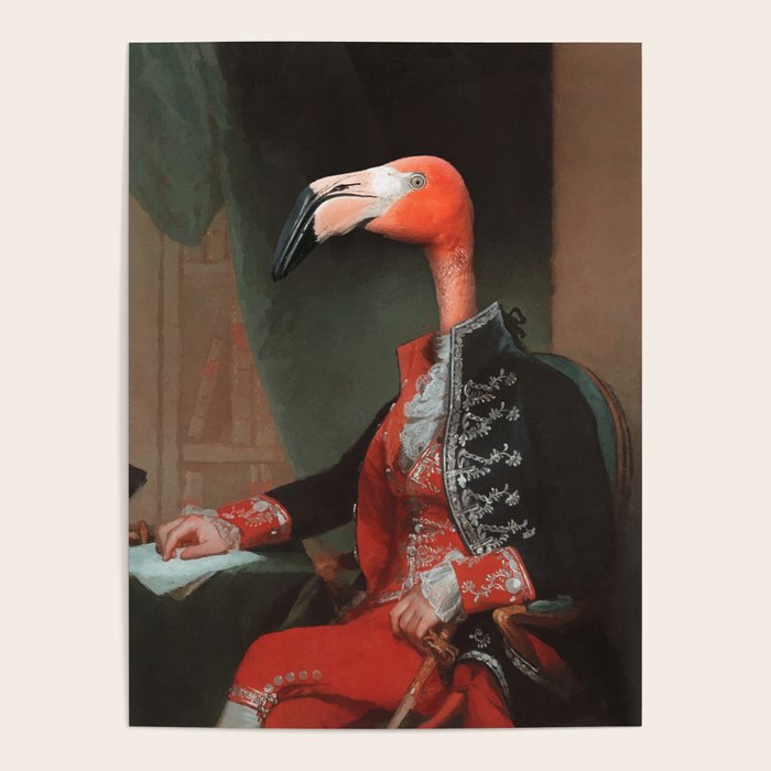 Flamingo del Flamenco Poster Gallery Image 1