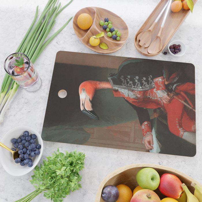 Flamingo del Flamenco Cutting Board Gallery Image 2