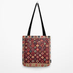 Shahsavan Azerbaijan Northwest Persian Bag Face Print Tote Bag Gallery Image 2