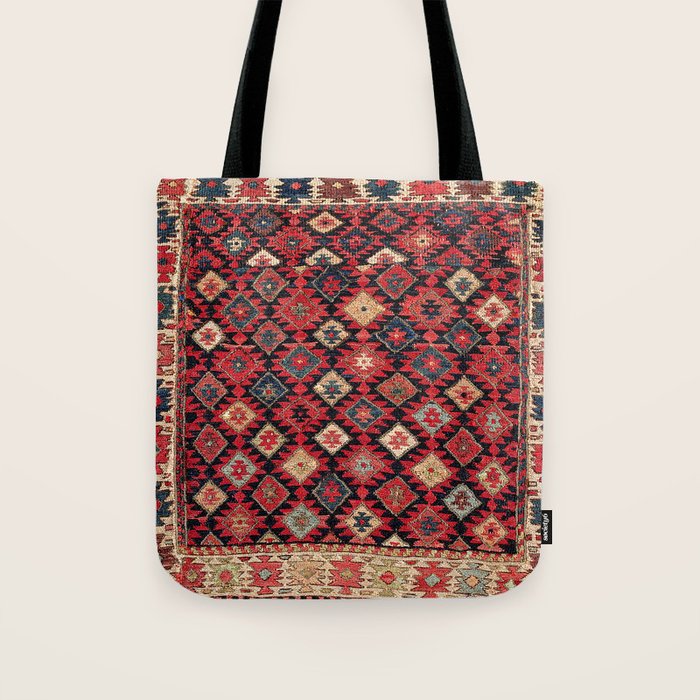 Shahsavan Azerbaijan Northwest Persian Bag Face Print Tote Bag Gallery Image 1