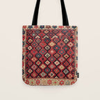 Shahsavan Azerbaijan Northwest Persian Bag Face Print Tote Bag Gallery Image 1