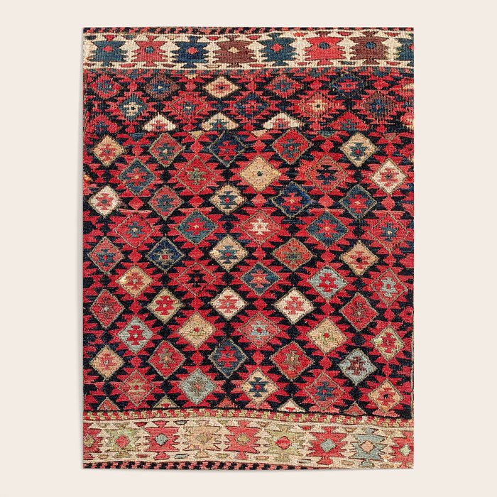 Shahsavan Azerbaijan Northwest Persian Bag Face Print Poster Gallery Image 4