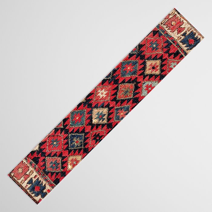Shahsavan Azerbaijan Northwest Persian Bag Face Print Table Runner Gallery Image 3