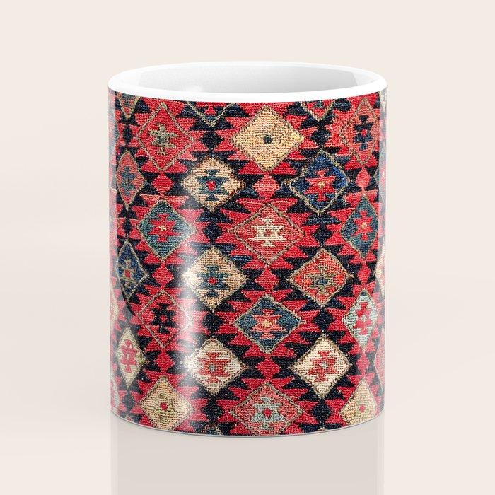 Shahsavan Azerbaijan Northwest Persian Bag Face Print Coffee Mug Gallery Image 4