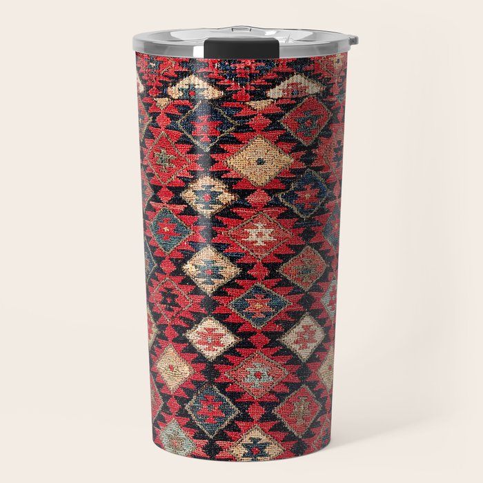 Shahsavan Azerbaijan Northwest Persian Bag Face Print Travel Mug Gallery Image 1