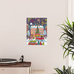 City with fireworks Poster Gallery Image 2