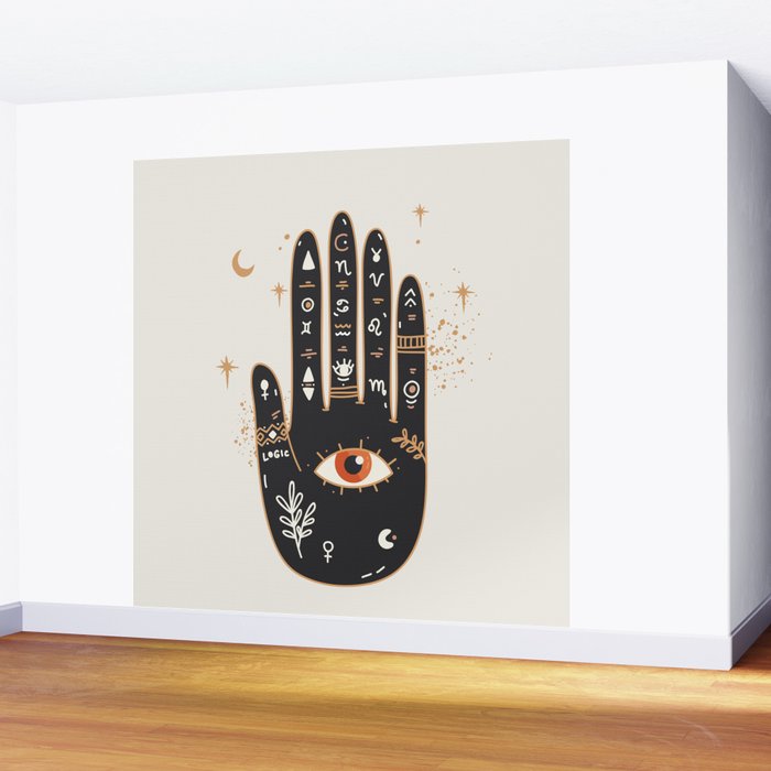 Palmistry 5 Wall Mural Gallery Image 2