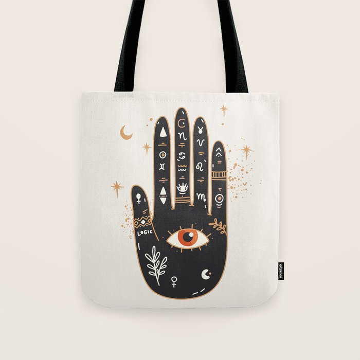 Palmistry 5 Tote Bag Gallery Image 1