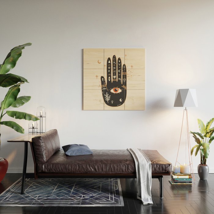 Palmistry 5 Wood Wall Art Gallery Image 2